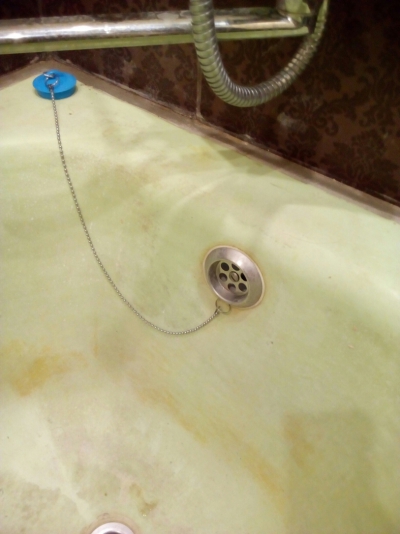 Реставрация чугунной ванны после покраски эмалью
